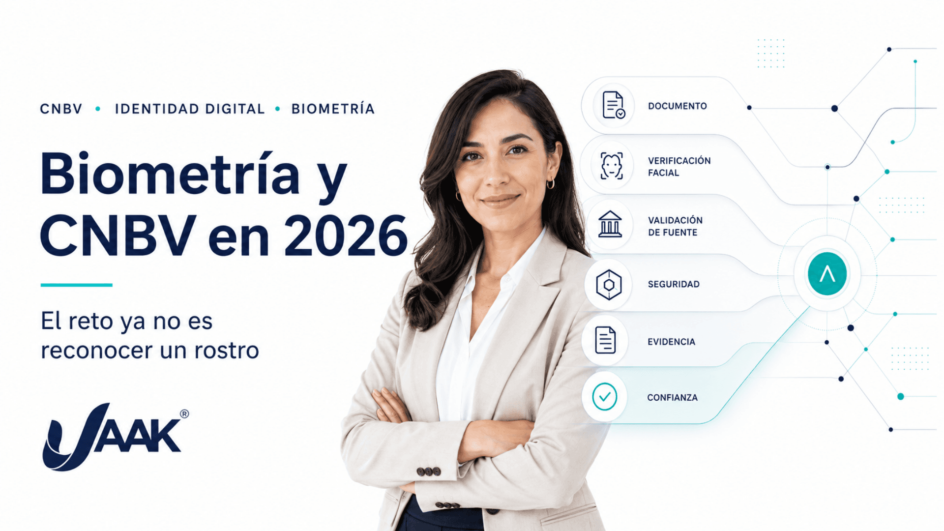 Biometría y CNBV en 2026: el reto ya no es reconocer un rostro